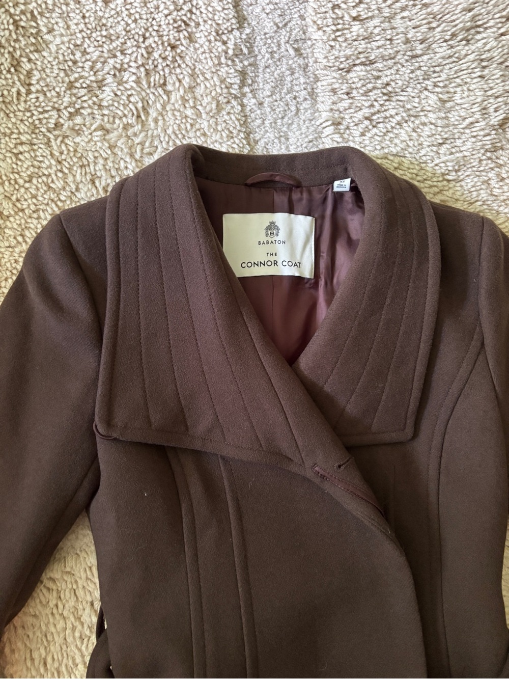 Aritzia Babaton Wool Connor Coat XS - Picture 7 of 11